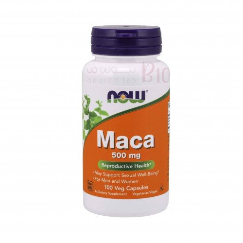 ماكا خام 500ملجم،100 كبسولة نباتية من ناو ماكا خام 500ملجم،100 كبسولة نباتية من ناو