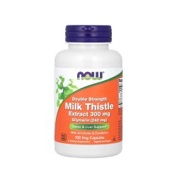 Now Double Strength Silymarin Milk Thistle Extract, 300 mg, 100 Veggie Caps