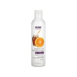 Now Solutions Vitamin C &amp; Manuka Honey Gel Cleanser - 237ml