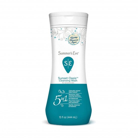 غسول المنطقة الحساسة سنسيت اواسيز للبشرة الحساسة من سمرز ايف -- 444 مل