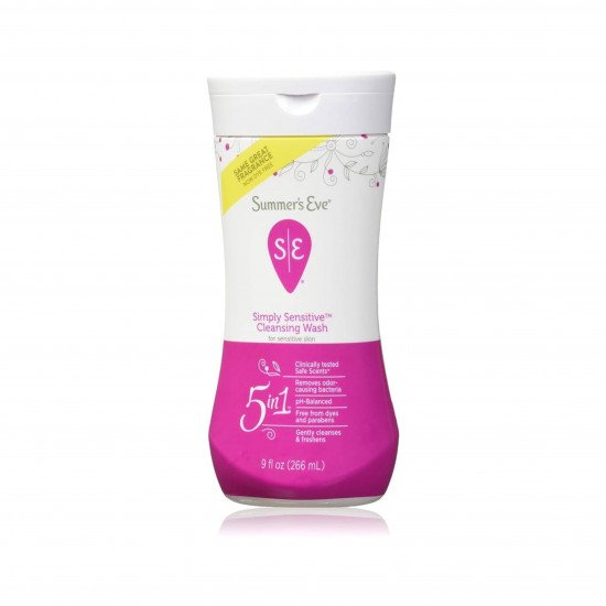 غسول المنطقة الحساسة سيمبلي سنتستيف للبشرة الحساسة من سمرز ايف- 266مل