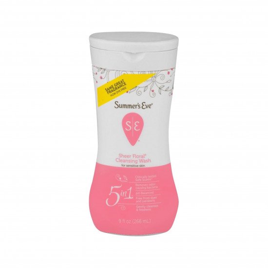 غسول المنطقة الحساسة برائحة الازهار من سمر ايف - 266مل غسول المنطقة الحساسة برائحة الازهار من سمر ايف - 266مل