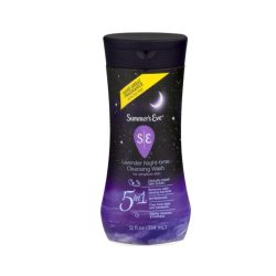 Summers Eve Lavnder Night Time Cleansing Wash For Sensitive Skin - 354ml