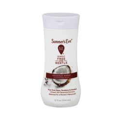 Summers Eve Simply Free and Gentle Coconut Water Cleansing Wash -354M