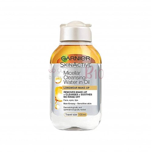 ماء منظف ميسيلار لإزالة المكياج من غارنييه - 100 مل