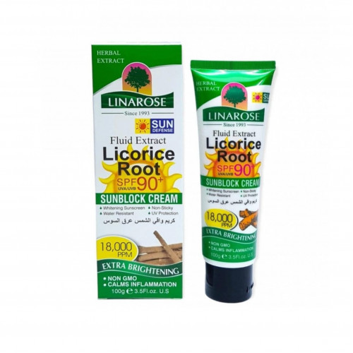 واقي شمس عرق السوس  من لينا روز 100 مل