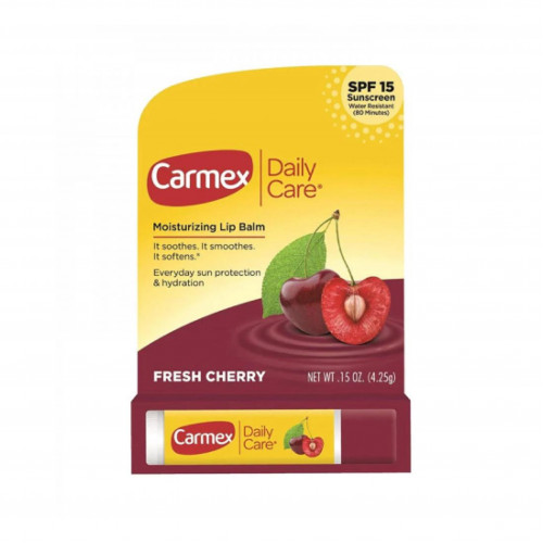 مرطب شفاه بعامل حماية 15 من كارميكس بالكرز مرطب شفاه بعامل حماية 15 من كارميكس بالكرز
