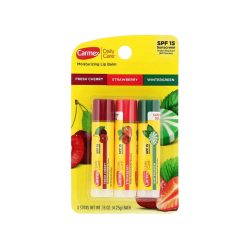 Lip balm in various flavors from Carmex