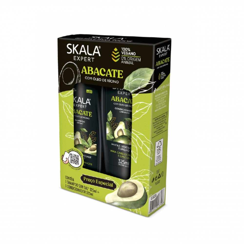 شامبو + بلسم بالأفوكادو من سكالا 325 مل شامبو + بلسم بالأفوكادو من سكالا 325 مل