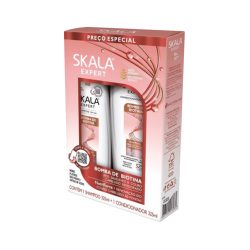 Skala - Linha Expert - Kit Shampoo e Condicionador Bomba de Biotina