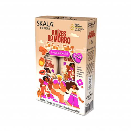 مجموعة شامبو + بلسم رايزس دمورو اكسبرت من سكالا - 325 مل