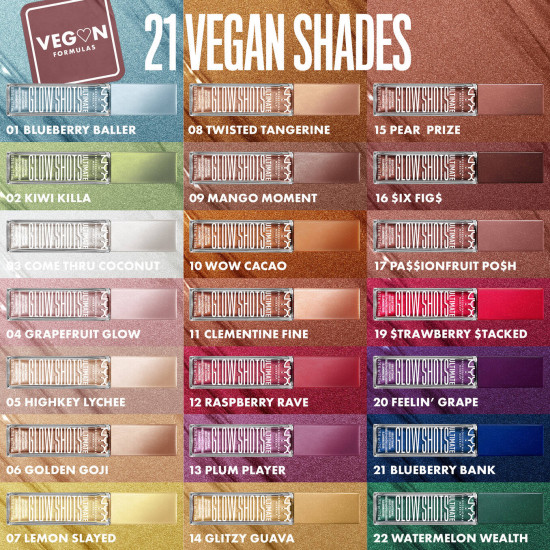 ظلال العيون السائلة المتوهجة من ان واي اكس -03 - COME THRU COCONUT