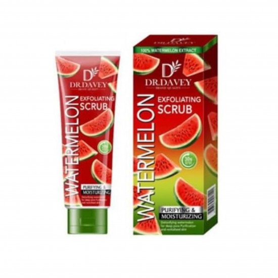 مقشر الوجه والجسم بالبطيخ من دكتور ديفي 120 جم