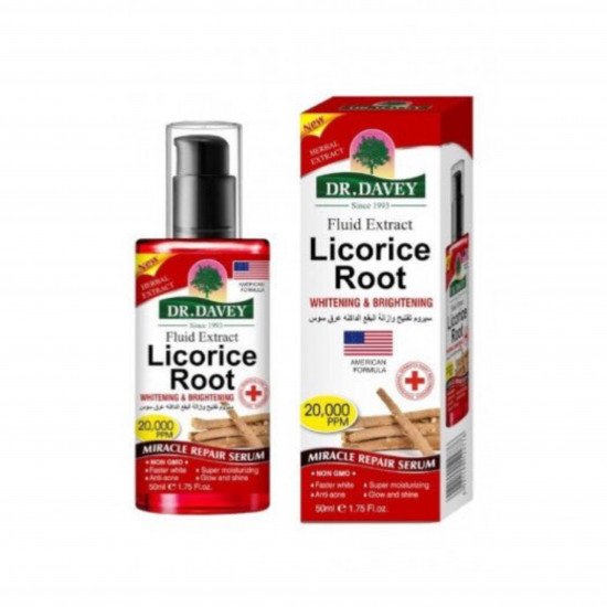 دكتور ديفي سيروم تفتيح وازالة البقع الداكنه بخلاصة عرق سوس 50 مل