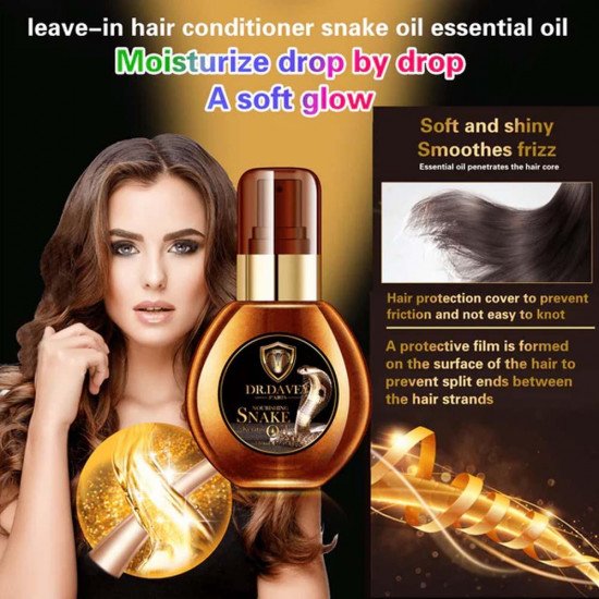 دكتور ديفي زيت الحية المغذي بالكيراتين - 110 مل