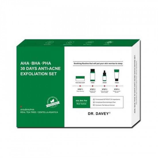 مجموعة تقشير ضد حب الشباب من دكتور ديفي