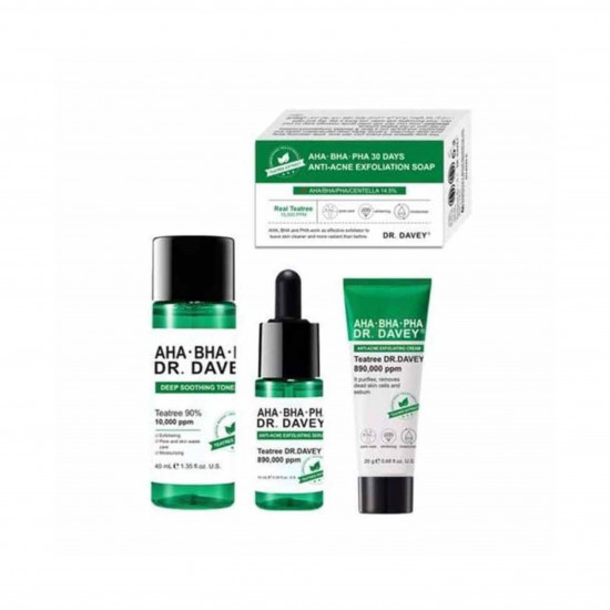 مجموعة تقشير ضد حب الشباب من دكتور ديفي