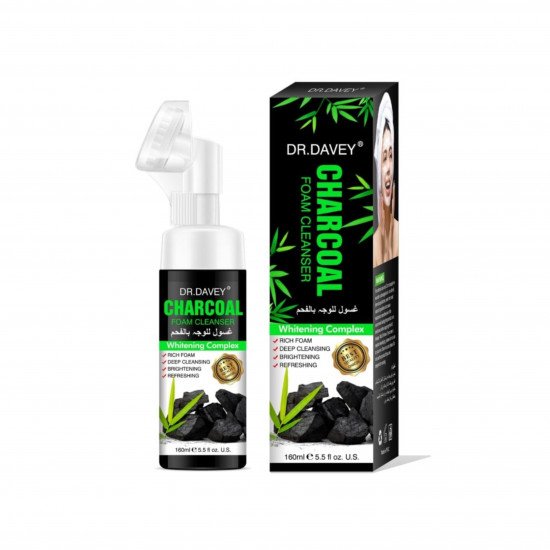 منظف رغوي بالفحم من دكتور ديفي 160مل