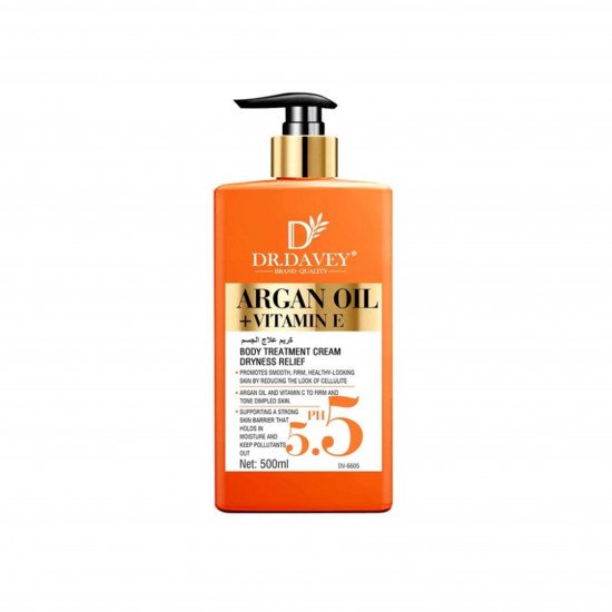 كريم علاج الجسم من دكتور ديفي لتخفيف الجفاف 500مل