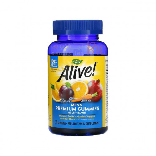 فيتامينات متعددة للرجال من ناتشرز واي 75علكة