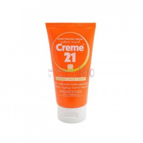 كريم 21 كريم مرطب بفيتامين إي 75مل