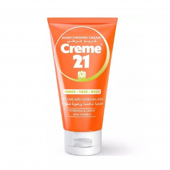 كريم 21 كريم مرطب بفيتامين إي 75مل