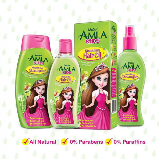 زيت شعر دابر أملا كيدز نوريشينج للأطفال 200مل