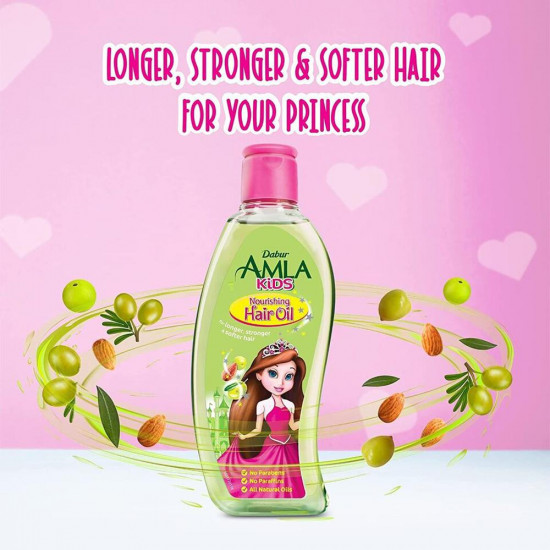 زيت شعر دابر أملا كيدز نوريشينج للأطفال 200مل