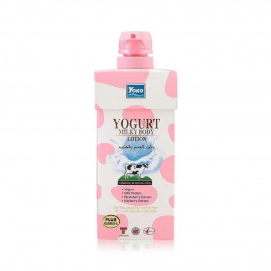 لوشن الحليب للجسم من يوكو لون بنك 400 مل