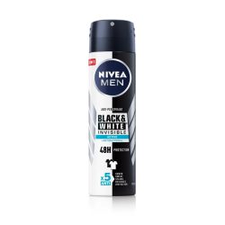 Nivea Invisible Fresh Spray For Men Black &amp; White 150ml