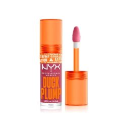A glossy, a lip gloss, a dak, a lamb from NYX 
