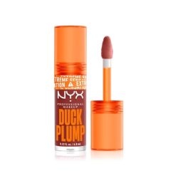 A glossy, a lip gloss, a dak, a lamb from NYX 