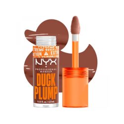 A glossy, a lip gloss, a dak, a lamb from NYX 