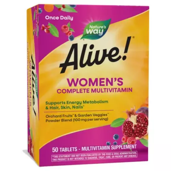 مكمل غذائي لطاقة المرأة من ناتشرز واي 50 كبسولة مكمل غذائي لطاقة المرأة من ناتشرز واي 50 كبسولة