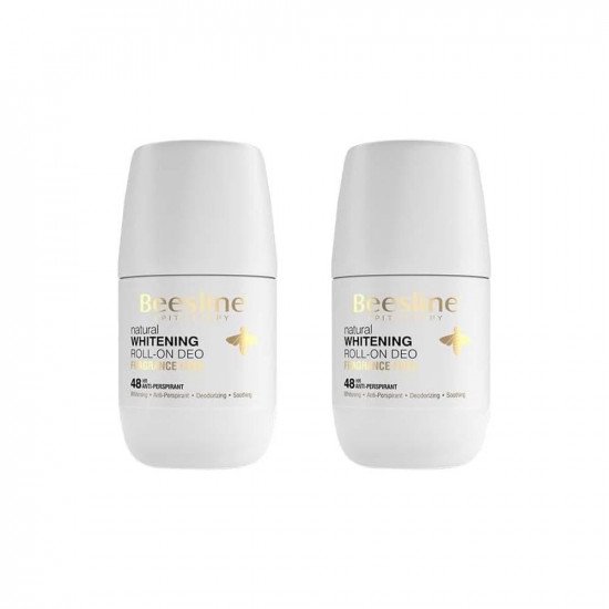 بزلين رول اون مزيل الرائحة لتفتيح البشرة - خال من العطر 2 في 50مل