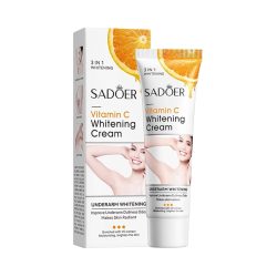 Cream for removing stains and lightening sensitive areas with vitamin C from Sador