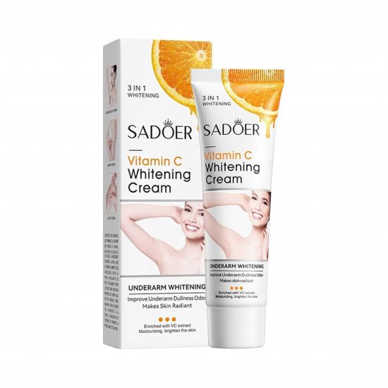 كريم ازالة البقع وتفتيح المناطق الحساسة بالفيتامين سي من سادور كريم ازالة البقع وتفتيح المناطق الحساسة بالفيتامين سي من سادور
