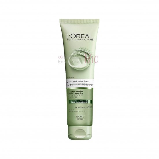غسول منظف بالطين النقي من لوريال - 150مل