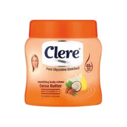 Clere Cocoa Butter Body Cream - 500ml