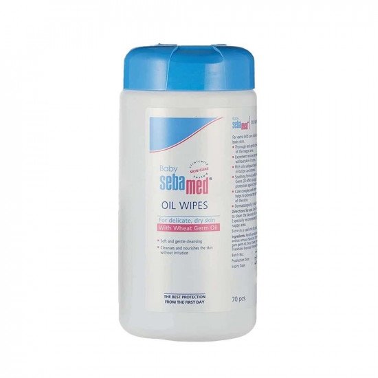سيباميد بيبي مناديل مبللة بزيت للأطفال - 70 منديل