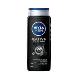 NIVEA ACTIVE CLEAN SHOWER GEL FOR MEN - 500 ML