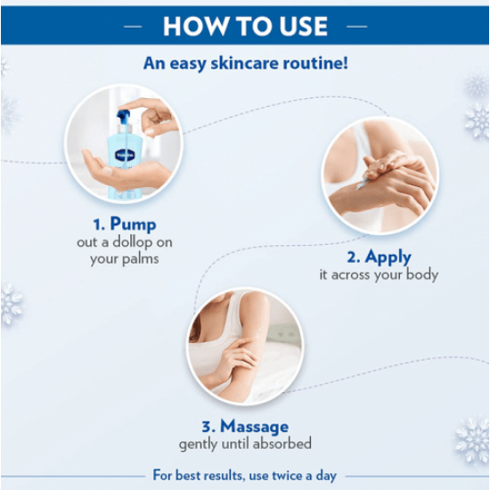 فازلين لوشن ترطيب غير دهني برودة الثلج 400مل