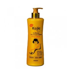 Koji San Gold Body Lotion with Golden Caviar and Kojic Acid - 600 ml