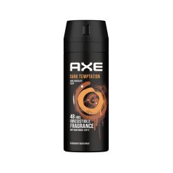 AXE Dark Temptation Deodorant Body Spray Long Lasting Odor Protection 150ml