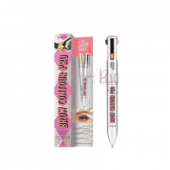 قلم الحواجب برو كونتور برو من بنفت - بني - اسود - فاتح قلم الحواجب برو كونتور برو من بنفت - بني - اسود - فاتح