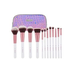BH Cosmetics Crystal Quartz Brush Set - 12 Pieces