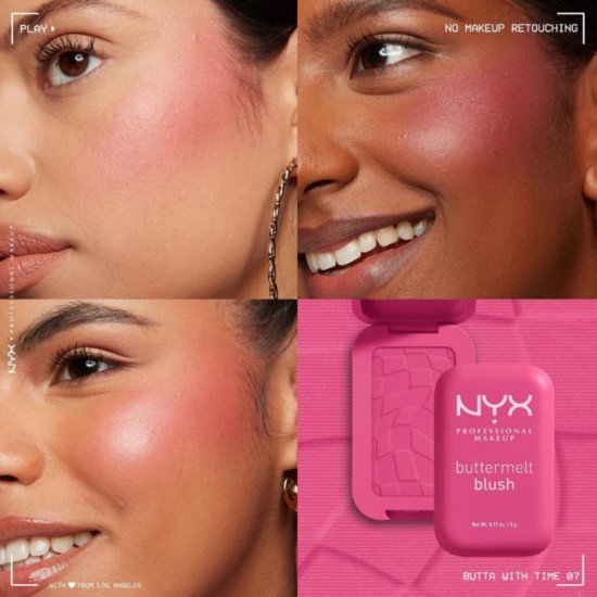 احمر خدود كريمي إلى باودر (بوتا وذ تايم ) 07 من أن واي اكس