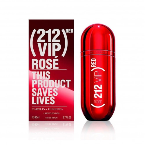 عطر كارولينا هيريرا 212 VIP روز رد النسائي او دو بارفيوم 80مل عطر كارولينا هيريرا 212 VIP روز رد النسائي او دو بارفيوم 80مل