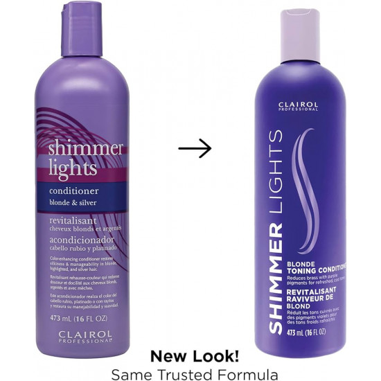 بلسم شيمر لايتس البنفسجي من كلايرول - 473 مل