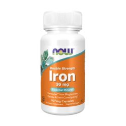 NOW Foods Iron Double Strength - 36 Mg - 90 Veg Capsules
